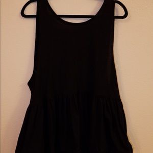 FREE PEOPLE lose peplum tank